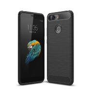 Чехол-накладка Carbon Fibre для Lenovo S5 (черный) Чехол-накладка Carbon Fibre для Lenovo S5 (черный)