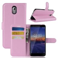 Чехол с визитницей для Nokia 3.1 (розовый) Чехол с визитницей для Nokia 3.1 (розовый)