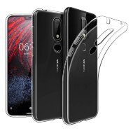 Силиконовый TPU чехол для Nokia 5.1 Plus Силиконовый TPU чехол для Nokia 5.1 Plus