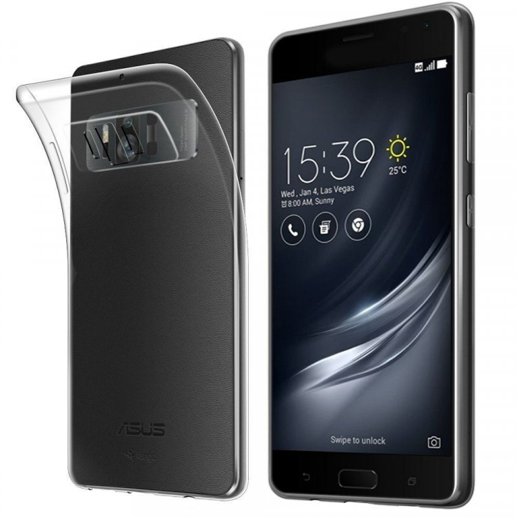 Силиконовый TPU чехол для ASUS Zenfone AR ZS571KL (прозрачный)