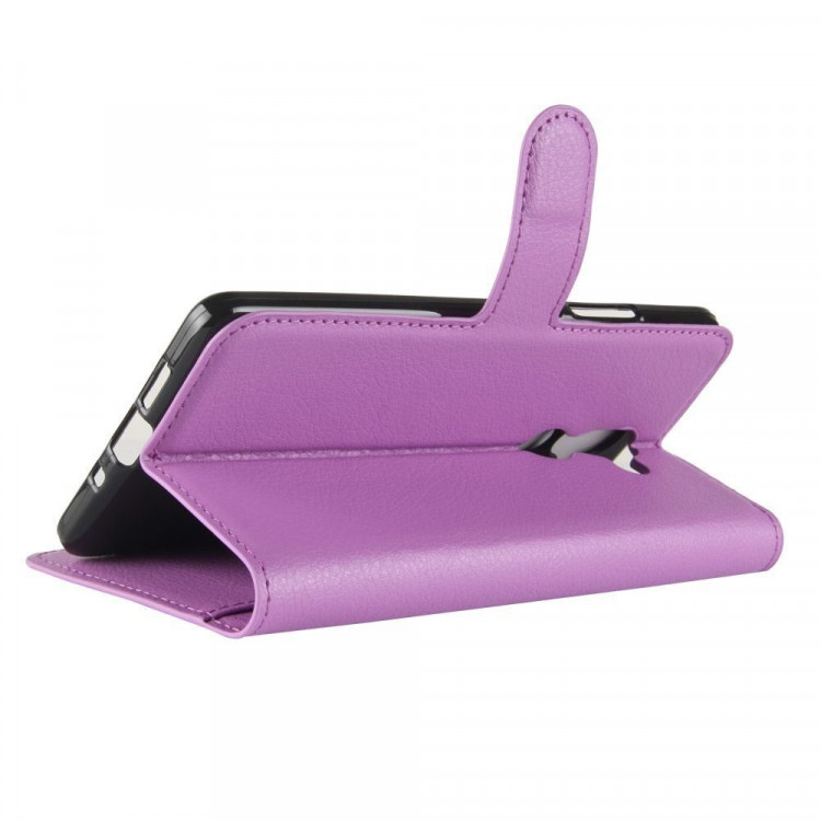 Чехол с визитницей для Nokia 7 Plus (фиолетовый)