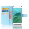 Чехол с визитницей для ASUS ZenFone 4 Selfie ZD553KL (голубой)