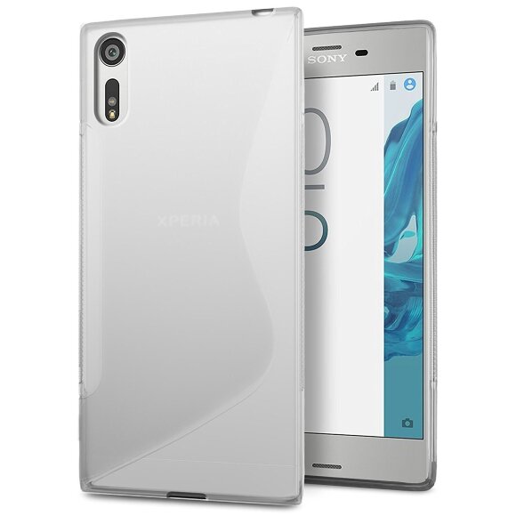 Нескользящий чехол для Sony Xperia XZ / XZs (прозрачный) Нескользящий чехол для Sony Xperia XZ / XZs (прозрачный)