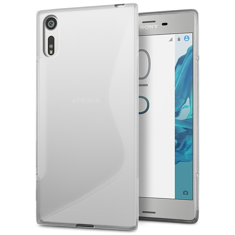 Нескользящий чехол для Sony Xperia XZ / XZs (прозрачный)