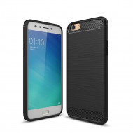 Чехол-накладка Carbon Fibre для OPPO A77 (черный) Чехол-накладка Carbon Fibre для OPPO A77 (черный)