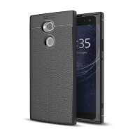 Чехол-накладка Litchi Grain для Sony Xperia XA2 Ultra (черный) Чехол-накладка Litchi Grain для Sony Xperia XA2 Ultra (черный)