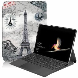 Чехол для Microsoft Surface Go 2, Surface Go (Eiffel Tower)