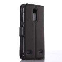 Чехол с визитницей для ZTE Blade X5 (черный)