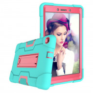 Гибридный TPU чехол для Samsung Galaxy Tab A 8.0 (2019) T290 / T295 (голубой + розовый) Гибридный TPU чехол для Samsung Galaxy Tab A 8.0 (2019) T290 / T295 (голубой + розовый)