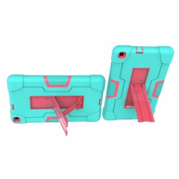 Гибридный TPU чехол для Samsung Galaxy Tab A 8.0 (2019) T290 / T295 (голубой + розовый) Гибридный TPU чехол для Samsung Galaxy Tab A 8.0 (2019) T290 / T295 (голубой + розовый)