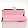 Чехол с визитницей для DOOGEE X9 mini (розовый)
