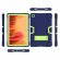 Гибридный TPU чехол для Samsung Galaxy Tab A7 (2020), Galaxy Tab A7 (2022) SM-T500, SM-T505, SM-T509 - 10,4 дюйма (темно-синий+зеленый)