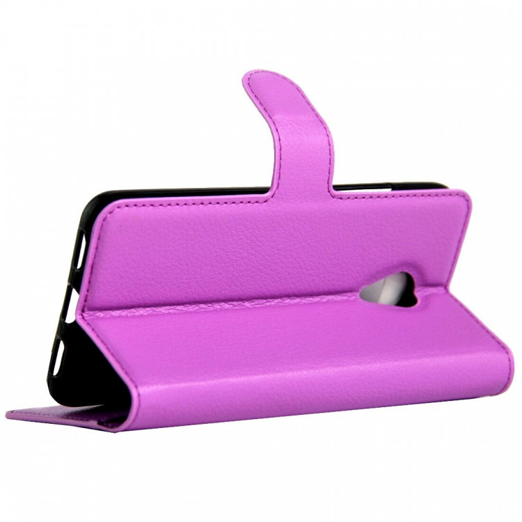 Чехол с визитницей для Meizu M3 / M3s (фиолетовый)