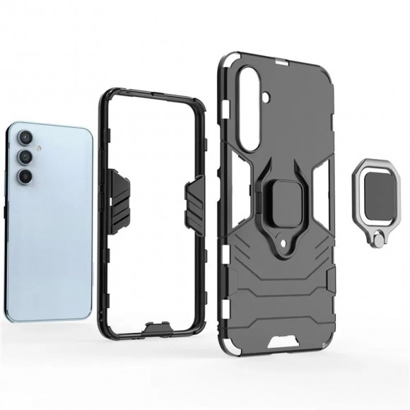 Чехол Armor Ring Holder для Samsung Galaxy A54 (черный) Чехол Armor Ring Holder для Samsung Galaxy A54 (черный)