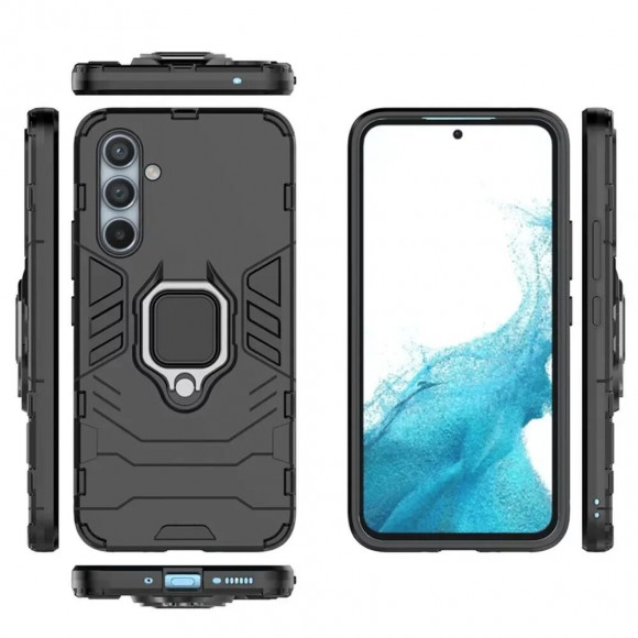 Чехол Armor Ring Holder для Samsung Galaxy A54 (черный) Чехол Armor Ring Holder для Samsung Galaxy A54 (черный)