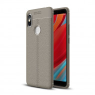 Чехол-накладка Litchi Grain для Xiaomi Redmi S2 (серый) Чехол-накладка Litchi Grain для Xiaomi Redmi S2 (серый)