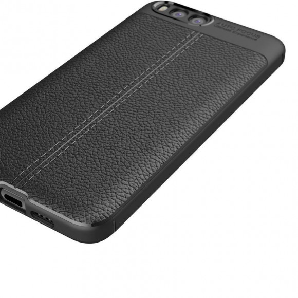 Чехол-накладка Litchi Grain для Xiaomi Mi Note 3 (черный) Чехол-накладка Litchi Grain для Xiaomi Mi Note 3 (черный)