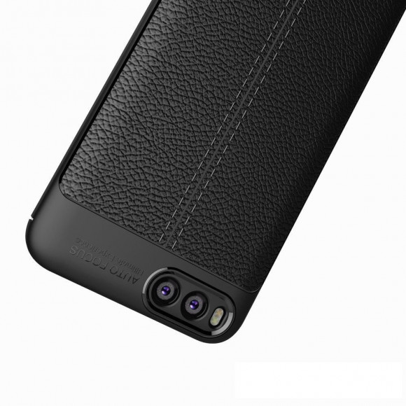 Чехол-накладка Litchi Grain для Xiaomi Mi Note 3 (черный) Чехол-накладка Litchi Grain для Xiaomi Mi Note 3 (черный)