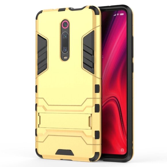 Чехол Duty Armor для Xiaomi Redmi K20 / Redmi K20 Pro / Xiaomi Mi 9T / Mi 9T Pro (золотой)
