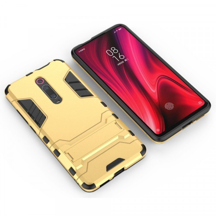 Чехол Duty Armor для Xiaomi Redmi K20 / Redmi K20 Pro / Xiaomi Mi 9T / Mi 9T Pro (золотой)