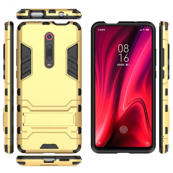 Чехол Duty Armor для Xiaomi Redmi K20 / Redmi K20 Pro / Xiaomi Mi 9T / Mi 9T Pro (золотой)