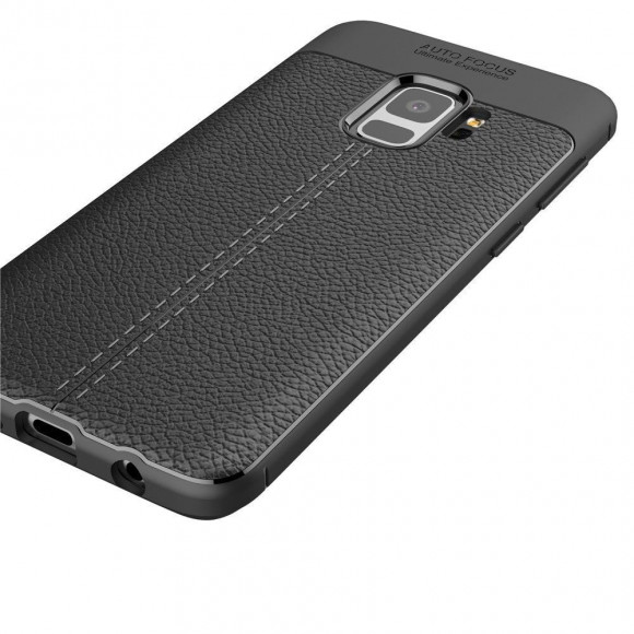 Чехол-накладка Litchi Grain для Samsung Galaxy S9 (черный) Чехол-накладка Litchi Grain для Samsung Galaxy S9 (черный)