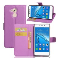 Чехол с визитницей для Huawei Enjoy 6s / Huawei Honor 6c (фиолетовый)