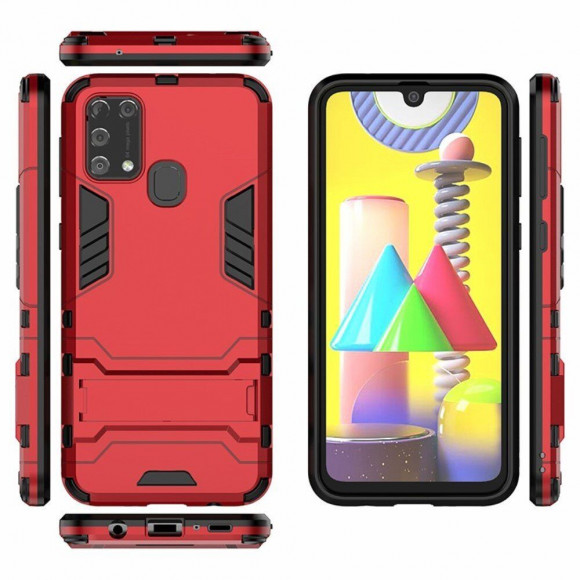 Чехол Duty Armor для Samsung Galaxy M31 (красный)