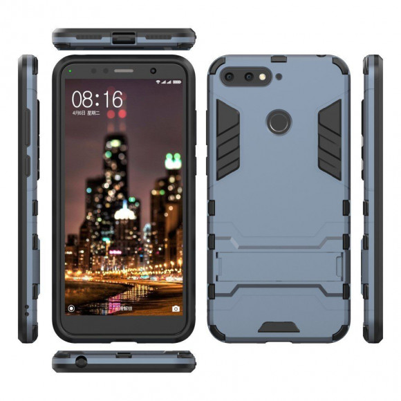 Чехол Duty Armor для Huawei Y6 Prime (2018) / Honor 7A / Honor 7C (AUM-L41) / Honor 7A Pro (AUM-L29) (темно-синий) Чехол Duty Armor для Huawei Y6 Prime (2018) / Honor 7A / Honor 7C (AUM-L41) / Honor 7A Pro (AUM-L29) (темно-синий)