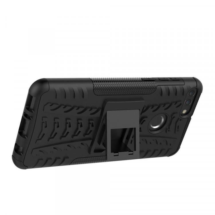 Чехол Hybrid Armor для Huawei Y9 (2018) / Enjoy 8 Plus (черный)