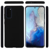 Силиконовый чехол Mobile Shell для Samsung Galaxy S20+ (Plus) (черный)