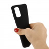 Силиконовый чехол Mobile Shell для Samsung Galaxy S20+ (Plus) (черный)