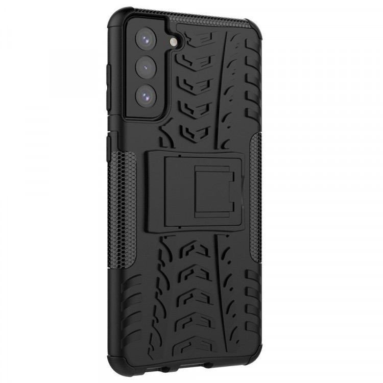 Чехол Hybrid Armor для Samsung Galaxy S21+ (Plus) (черный)