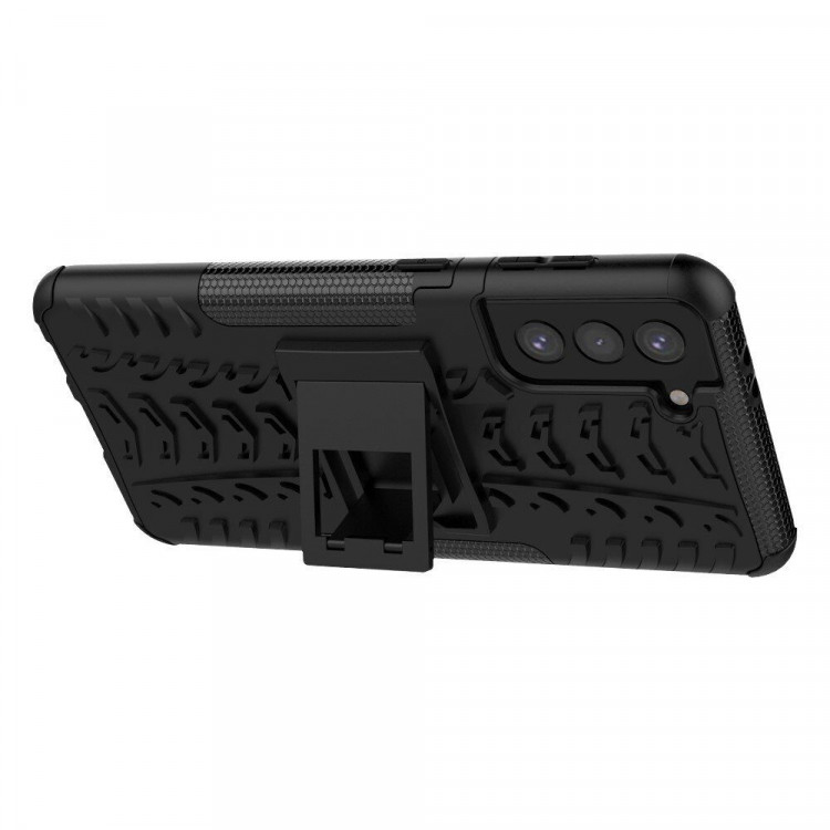 Чехол Hybrid Armor для Samsung Galaxy S21+ (Plus) (черный)