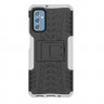 Чехол Hybrid Armor для Samsung Galaxy M52 5G (черный + белый)
