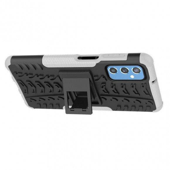 Чехол Hybrid Armor для Samsung Galaxy M52 5G (черный + белый) Чехол Hybrid Armor для Samsung Galaxy M52 5G (черный + белый)