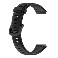 Силиконовый ремешок для Huawei Band 7 (черный)