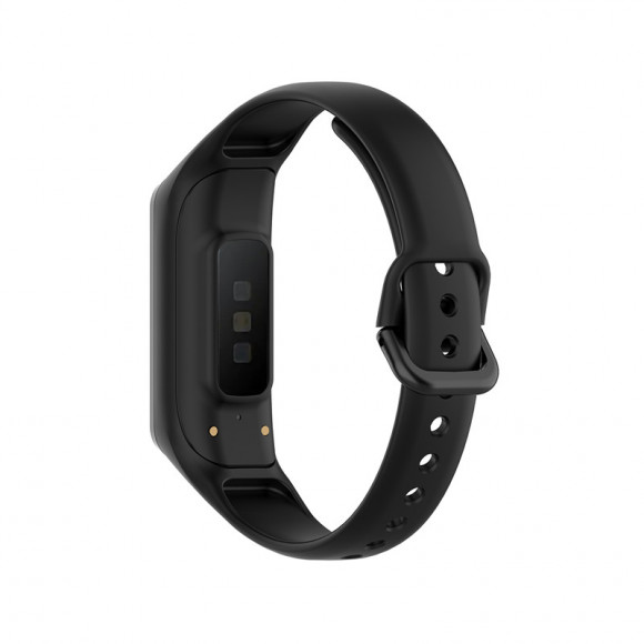 Силиконовый ремешок для Samsung Galaxy Fit E SM-R375 (черный)