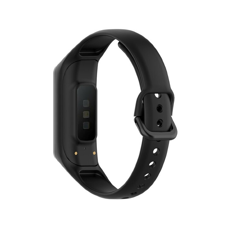 Силиконовый ремешок для Samsung Galaxy Fit E SM-R375 (черный)