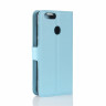 Чехол с визитницей для Huawei Honor 7X (голубой)