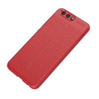Чехол-накладка Litchi Grain для Huawei P10 (красный)