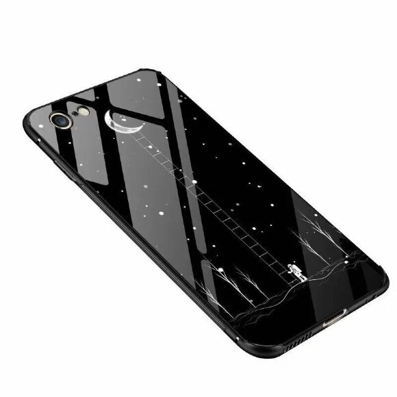 Чехол-накладка для iPhone 6 / 6S (Ladder of the moon)
