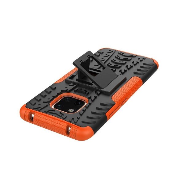 Чехол Hybrid Armor для Huawei Mate 20 Pro (черный + оранжевый) Чехол Hybrid Armor для Huawei Mate 20 Pro (черный + оранжевый)