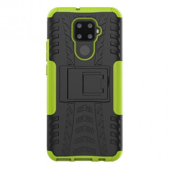 Чехол Hybrid Armor для Huawei Nova 5i Pro / Mate 30 Lite (черный + зеленый) Чехол Hybrid Armor для Huawei Nova 5i Pro / Mate 30 Lite (черный + зеленый)