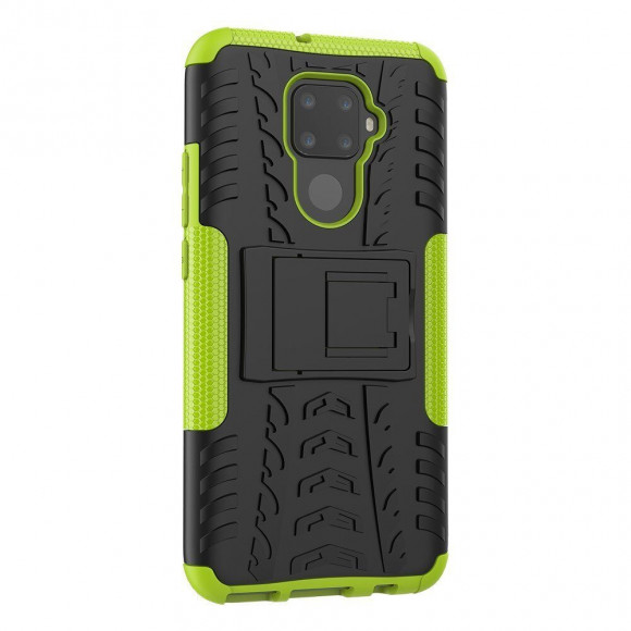 Чехол Hybrid Armor для Huawei Nova 5i Pro / Mate 30 Lite (черный + зеленый) Чехол Hybrid Armor для Huawei Nova 5i Pro / Mate 30 Lite (черный + зеленый)