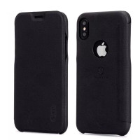 Чехол LENUO для iPhone X / ХS (черный)