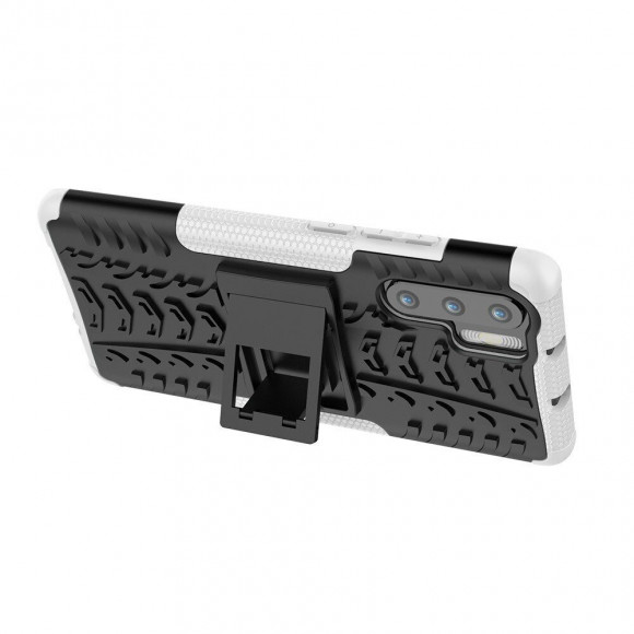Чехол Hybrid Armor для Huawei P30 Pro (черный + белый) Чехол Hybrid Armor для Huawei P30 Pro (черный + белый)