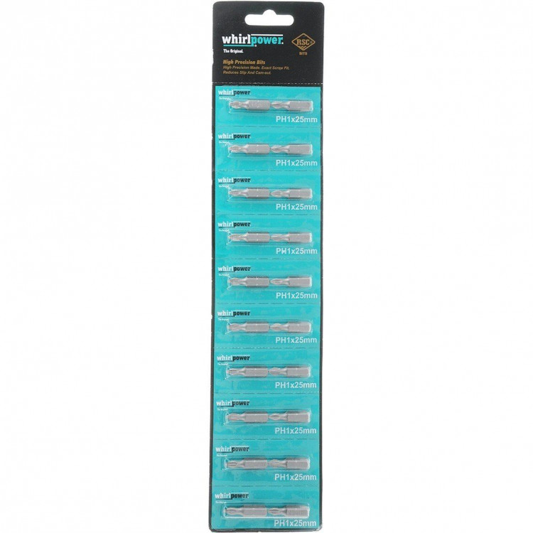 Насадки WhirlPower 25PH1 20шт для больших нагрузок