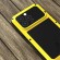 Гибридный чехол LOVE MEI для iPhone 13 Pro Max (желтый)