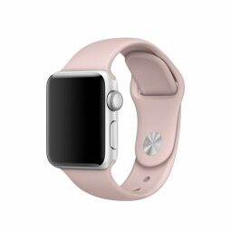 Спортивный ремешок для Apple Watch 42 и 44мм (розовый)